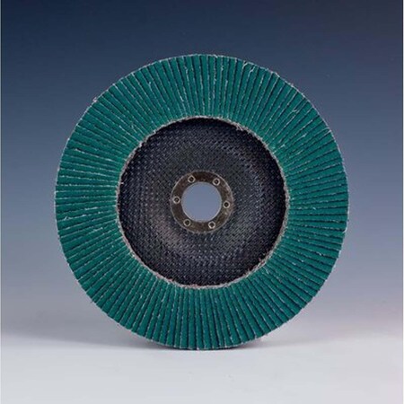 3M Flap Disc 577F, 80, 4 In X 5/8 In 7010362523